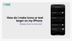 How do I enable or disable Auto-Brightness on my iPhone?