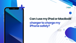 Can I use my iPad or MacBook charger to charge my iPhone safely?