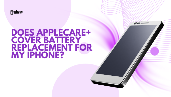 Does AppleCare+ cover battery replacement for my iPhone?