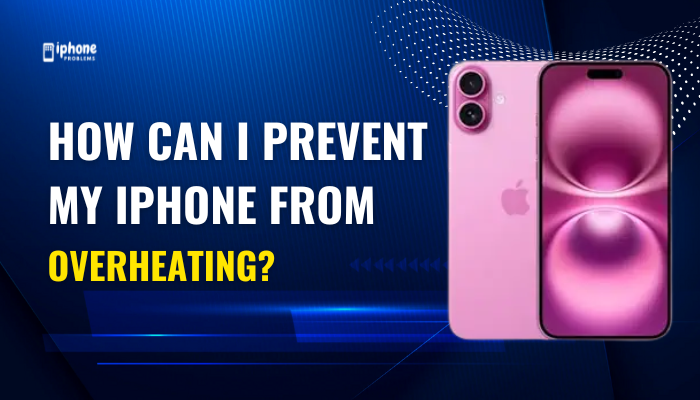 How can I prevent my iPhone from overheating?