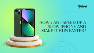 How can I speed up a slow iPhone and make it run faster?