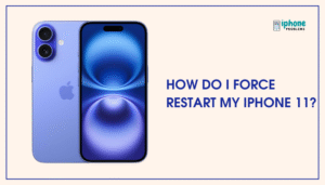 How do I force restart my iPhone 11?
