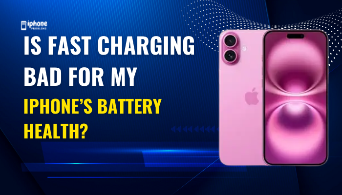 Is fast charging bad for my iPhone’s battery health?