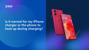 Is it normal for my iPhone charger or the phone to heat up during charging?