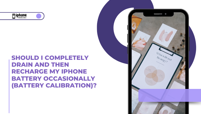 Should I completely drain and then recharge my iPhone battery occasionally (battery calibration)?